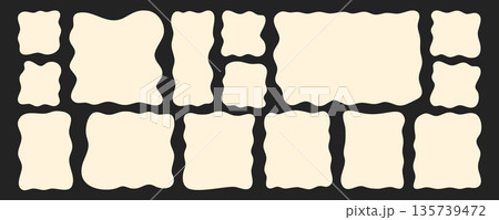 Cute simple shapes. Cute simple shapes. 135739472