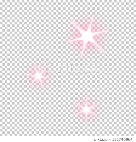 Light pink popping light effect 135740964