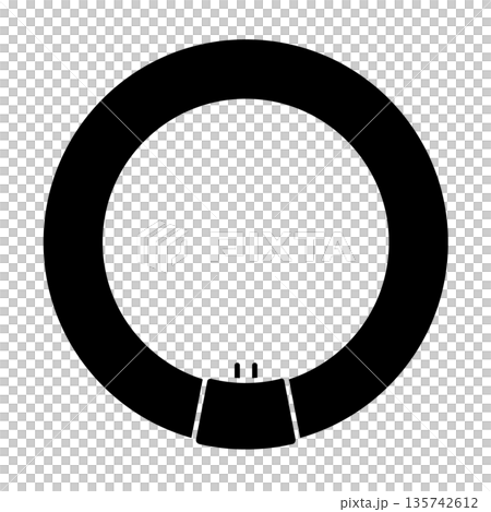 fluorescent light icon 135742612