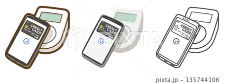 スマホ決済（クレジットカード） 135744106