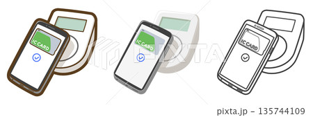 スマホ決済（交通系ICカード） 135744109