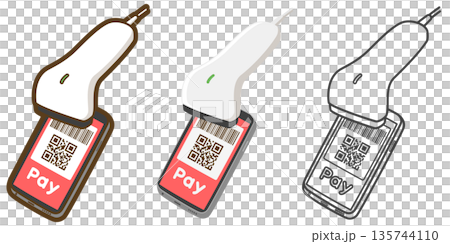 Code payment (barcode scanner) Code payment (barcode scanner) 135744110