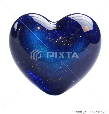 紫紺のハート 135744575