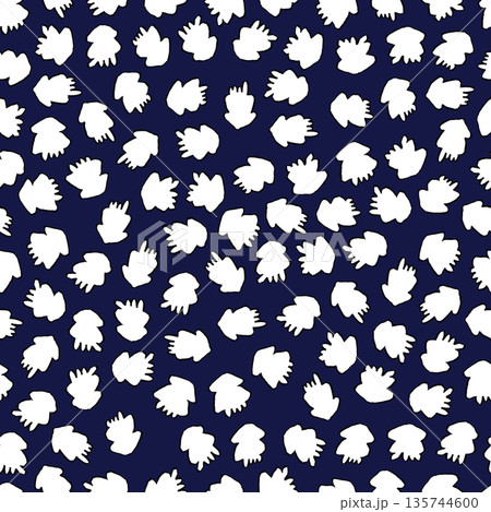 手描きのイカの壁紙 135744600