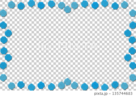 Green light copy space with blue roses by side for text Green light copy space with blue roses by side for text 135744683