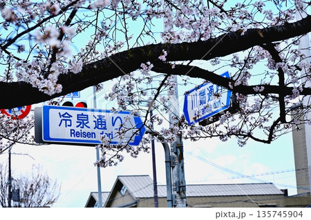 京都の標識 京都の標識 135745904