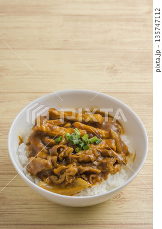 そば屋のカレー丼 そば屋のカレー丼 135747112