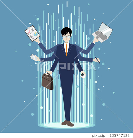 しごできビジネスマン 135747122