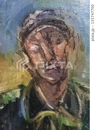 男の顔のイラスト 男の顔のイラスト 135747700