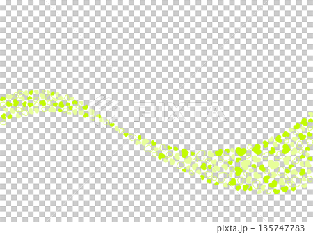 心形圖案背景 黃綠色三色邊框和純色心形 心形圖案背景 黃綠色三色邊框和純色心形 135747783