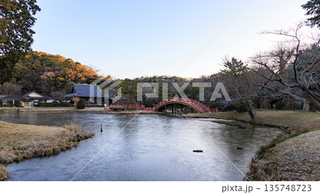 横浜市金沢区の称名寺の冬 横浜市金沢区の称名寺の冬 135748723
