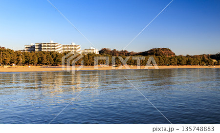 横浜市金沢区海の公園の冬 横浜市金沢区海の公園の冬 135748883