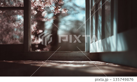 ドアの外の桜 generative ai ドアの外の桜 generative ai 135749876