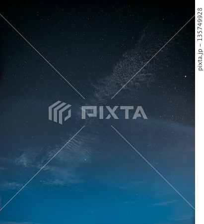 Deep space starfield with nebula clouds at night 135749928