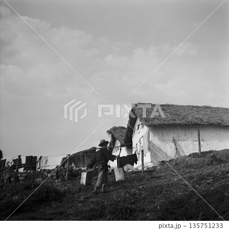 古写真 1940年 日中戦争中の中華民国 咸寧の農村 古写真 1940年 日中戦争中の中華民国 咸寧の農村 135751233