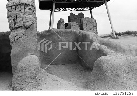 Casa Grande National Monument Black and White Film Casa Grande National Monument Black and White Film 135751255