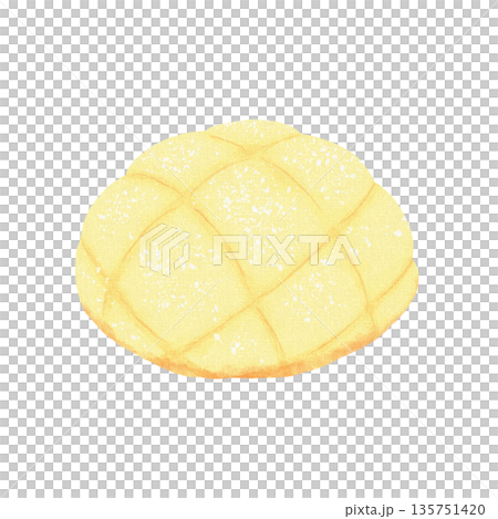 Bread_Simple and cute melon bread Bread_Simple and cute melon bread 135751420