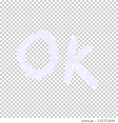 Watercolor "OK" Watercolor "OK" 135751644