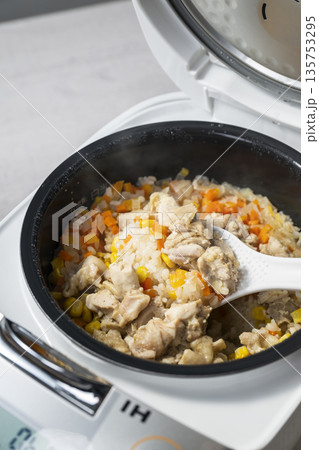 チキンピラフ 炊飯器 チキンピラフ 炊飯器 135753295