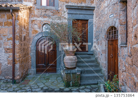 Medieval Stone Street Medieval Stone Street 135753864