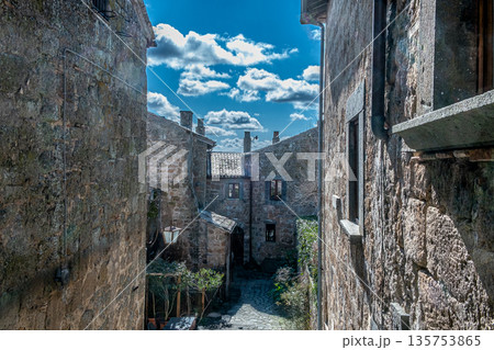Medieval Stone Street Medieval Stone Street 135753865