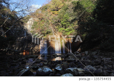 二十渉堰堤の風景（神戸） 135754455