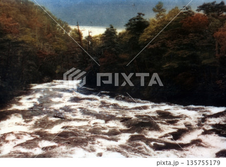 古写真　1953-1954年　日光の湯川 135755179