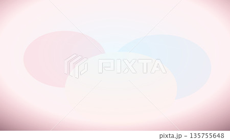 Joyful dreamy abstract scene with gentle gradients, floating shapes, and luminous glow creating a vibrant, optimistic atmosphere joy 135755648