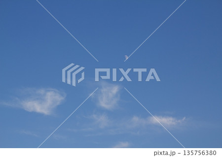 The vast blue sky and clouds sky. blue sky background with tiny clouds. The vast blue sky and clouds sky. blue sky background with tiny clouds. 135756380