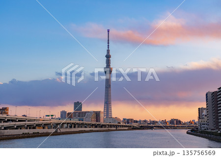 南千住から見たスカイツリー03 南千住から見たスカイツリー03 135756569