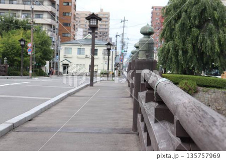 橋から見た風景 橋から見た風景 135757969
