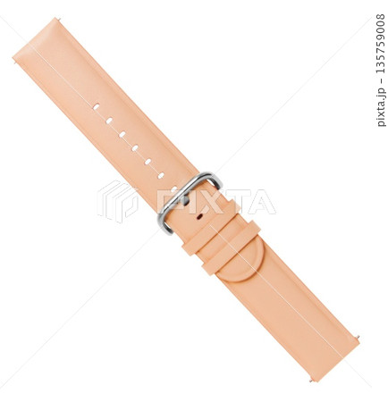 leather watch straps, on a white background in isolation, collage leather watch straps, on a white background in isolation, collage 135759008