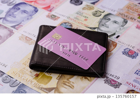 A credit card for contactless cashless payments via a terminal or online. A credit card 135760157