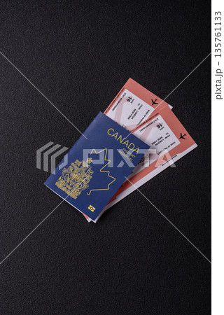 Canada passport, Canadian visa for international travel and vacation. Canadian passport Canada passport, Canadian visa for international travel and vacation. Canadian passport 135761133