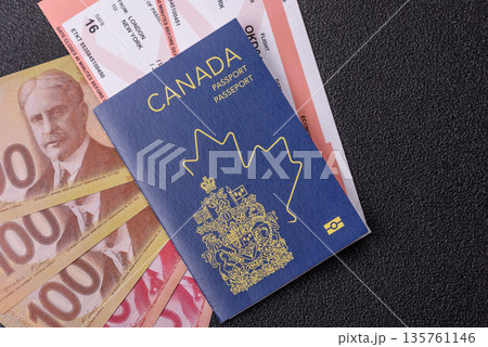 Canada passport, Canadian visa for international travel and vacation. Canadian passport Canada passport, Canadian visa for international travel and vacation. Canadian passport 135761146