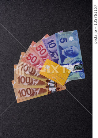 A credit card for contactless cashless payments via a terminal or online. A credit card 135761157