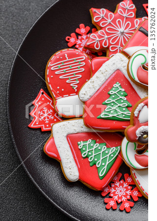 Gingerbread, Christmas cookies, and ornamental holiday baked goods. Christmas gingerbread 135762024