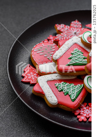 Gingerbread, Christmas cookies, and ornamental holiday baked goods. Christmas gingerbread 135762025