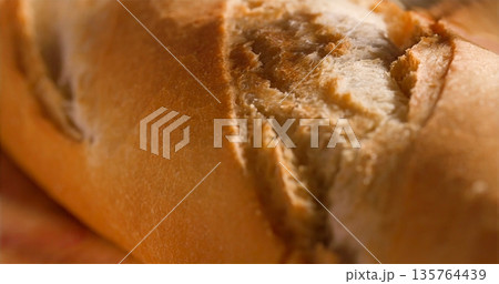 Artisan Style Loaf With Crispy Crust And Tender Insides Reflects Warm Bakery Memories And Daily Rituals Artisan Style Loaf With Crispy Crust And Tender Insides Reflects Warm Bakery Memories And Daily Rituals 135764439