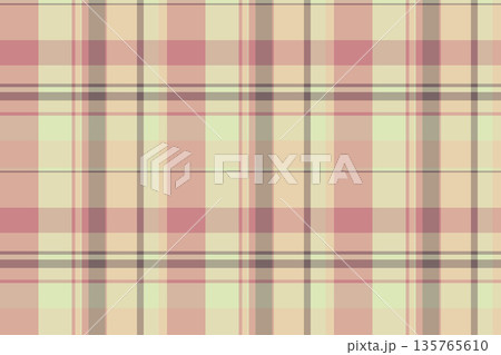 Rectangle seamless check plaid, lady texture pattern tartan. Figure vector textile background fabric in light and pastel colors. 135765610