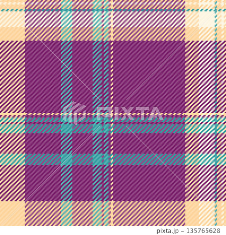 Vibrant purple and teal plaid pattern with a classic woven texture, perfect for textile design, fashion backgrounds, or cozy home decor. A stylish and versatile seamless digital asset. Vibrant purple and teal plaid pattern with a classic woven texture, perfect for textile design, fashion backgrounds, or cozy home decor. A stylish and versatile seamless digital asset. 135765628