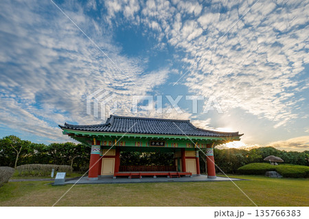 待風亭　風の丘　日韓友好交流公園　鳥取県東伯郡琴浦町 135766383