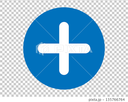 プラスのマーク（追加のアイコン） 135766764
