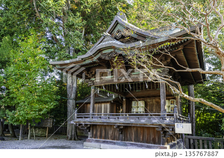宇都宮二荒山神社 神楽殿 栃木県宇都宮市 宇都宮二荒山神社 神楽殿 栃木県宇都宮市 135767887