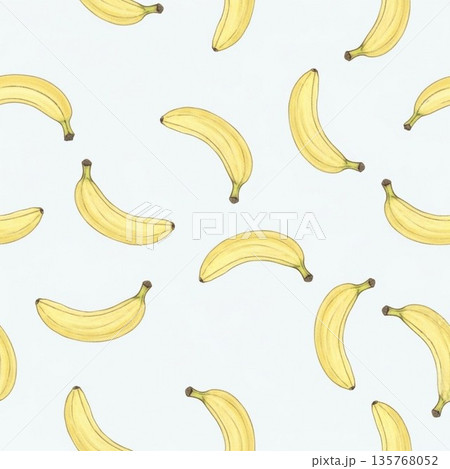 バナナのイラスト 135768052