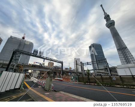 押上 踏切 2022年10月 押上 踏切 2022年10月 135769519