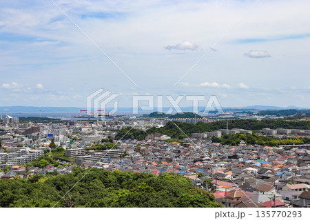 金沢区の街並み(神奈川県横浜市) 金沢区の街並み(神奈川県横浜市) 135770293