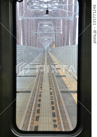 JR北海道札沼線 あいの里教育大駅から当別駅間の車窓風景(2023年夏曇り空) JR北海道札沼線 あいの里教育大駅から当別駅間の車窓風景(2023年夏曇り空) 135771248
