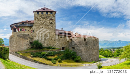 Magnificent Vaduz Castle A Timeless Landmark in Liechtenstein, Europe, Historic Architecture 135772088