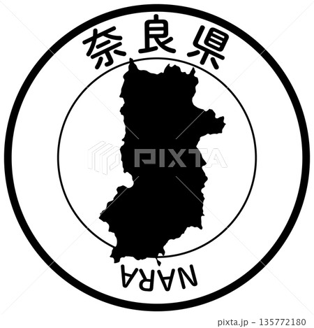 奈良県のアイコン 奈良県のアイコン 135772180